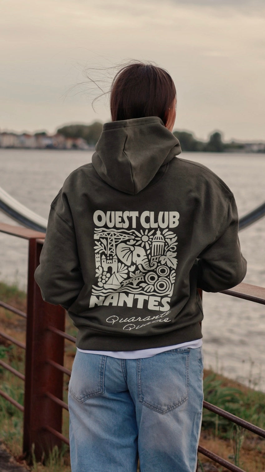 HOODIE NANTES - KAKI