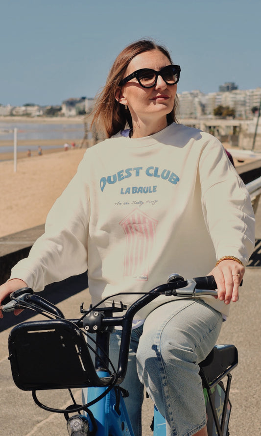 SWEAT LA BAULE - CREME