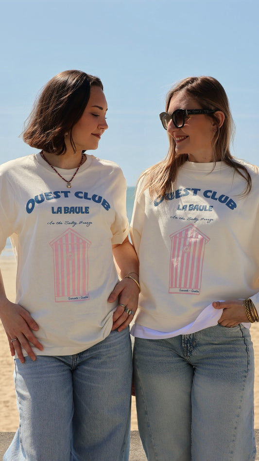 SWEAT LA BAULE - CREME