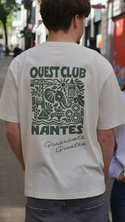 T-SHIRT NANTES - CREME