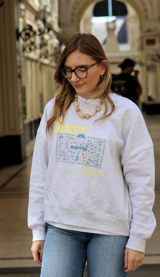 SWEAT PTIT BEURRE - GRIS