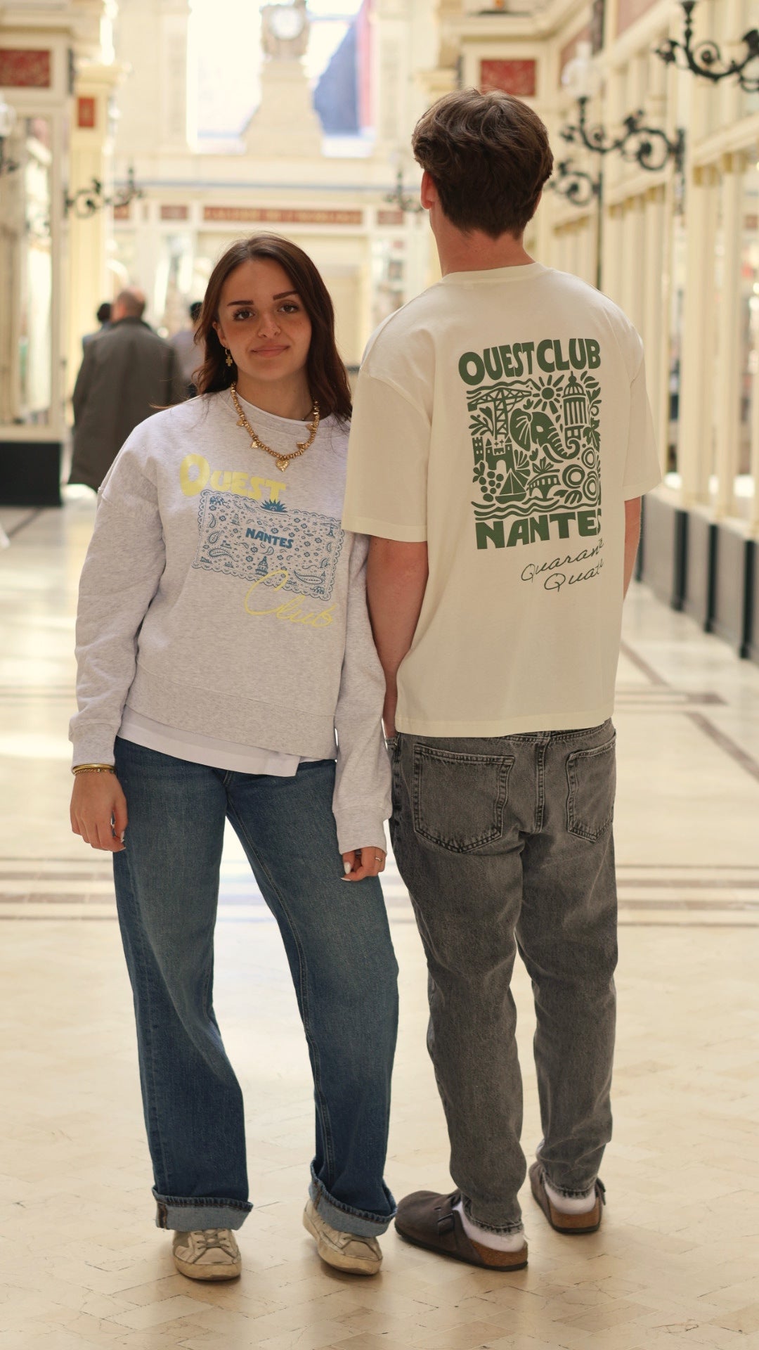 SWEAT PTIT BEURRE - GRIS