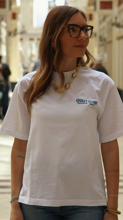 T-SHIRT P'TIT BEURRE - BLANC