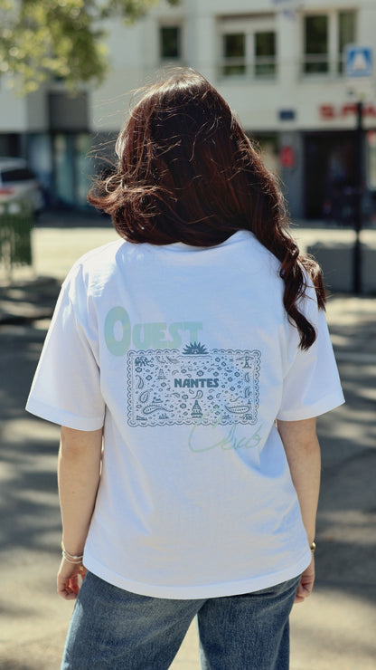 T-SHIRT P'TIT BEURRE - BLANC