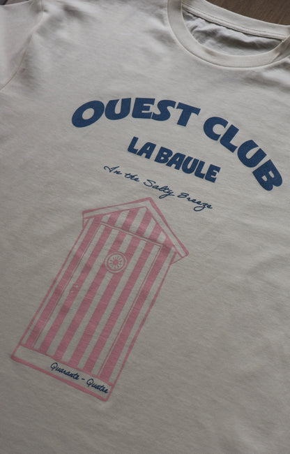 T-SHIRT LA BAULE - CREME