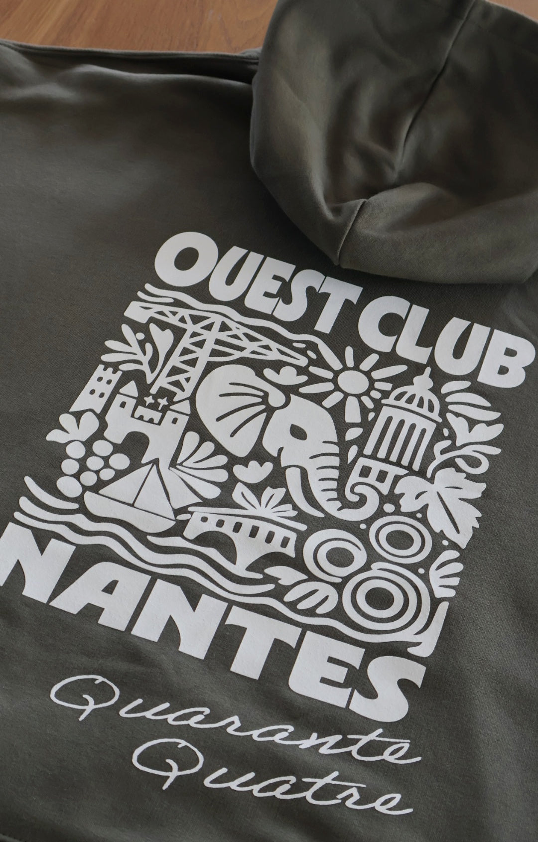 HOODIE NANTES - KAKI